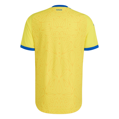 Men's Ukraine World Cup 2026 Home Soccer Jersey product view 9