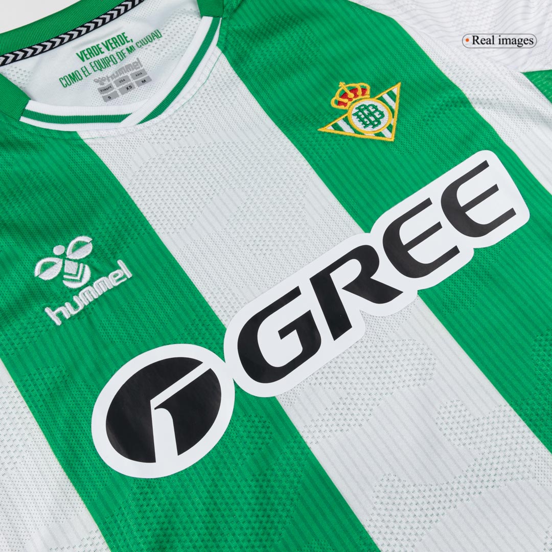 Men's Real Betis 2025/26 Home Long Sleeve Soccer Jersey product view 8