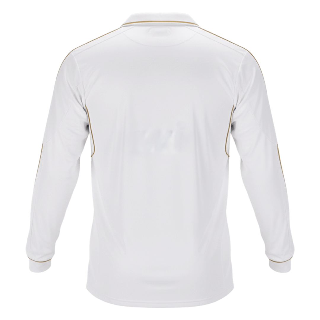 Retro Men's Real Madrid 2011/12 Home Long Sleeve Soccer Jersey product view 10