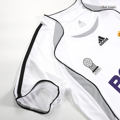 Retro RAUL #7 Men's Real Madrid 2006/07 Home Soccer Jersey product view 7