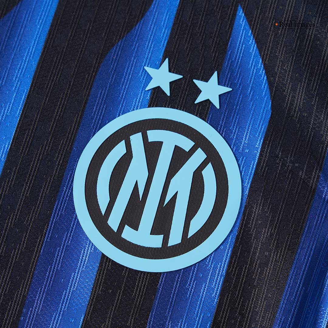 THURAM #9 Men's Inter Milan 2025/26 Player Version Home Soccer Jersey - Slim Fit product view 9