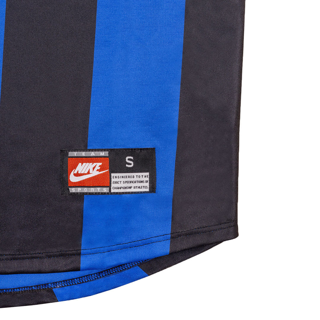 Retro RONALDO #9 Men's Inter Milan 1999/00 Home Soccer Jersey product view 3