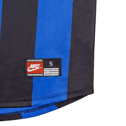 Retro RONALDO #9 Men's Inter Milan 1999/00 Home Soccer Jersey product view 3