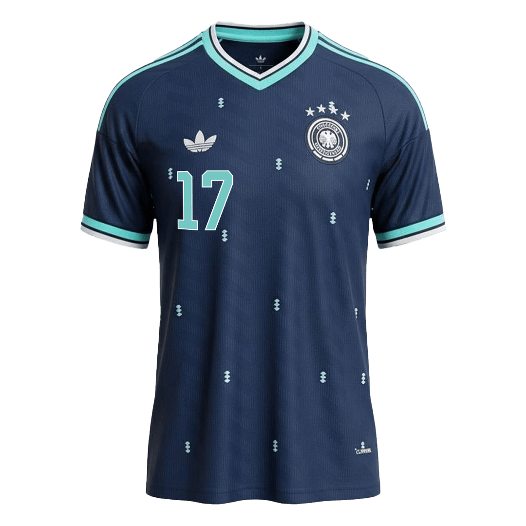 WIRTZ #17 Men's Germany World Cup 2026 Away Soccer Jersey product view 8