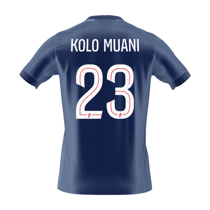 KOLO MUANI #23 Men's PSG 2025/26 Home Soccer Jersey Premium product view 8