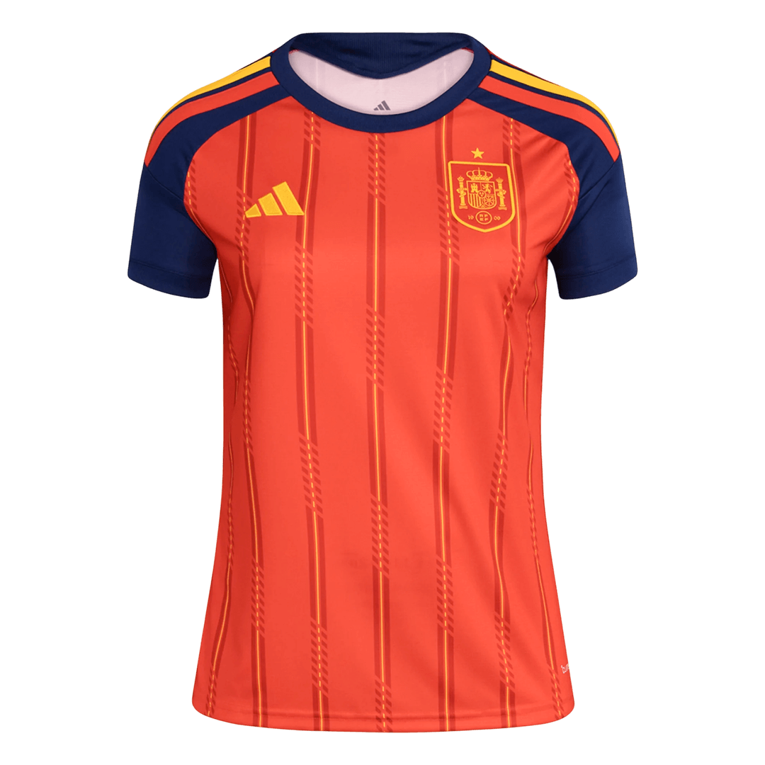 Women's Spain World Cup 2026 Home Soccer Jersey product view 1