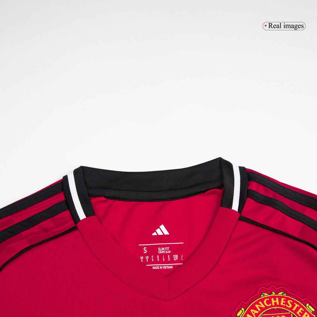Men's Manchester United 2025/26 Home Soccer Jersey Premium product view 8
