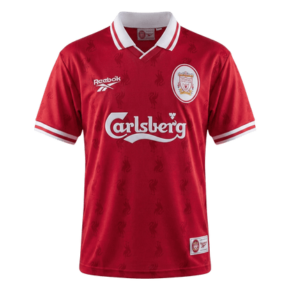 Retro Men's Liverpool 1996/97 Home Soccer Jersey product view 1