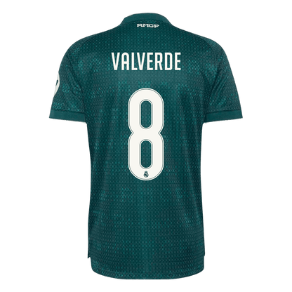 VALVERDE #8 Men's Real Madrid 2026/27 Player Version Away Soccer Jersey product view 3