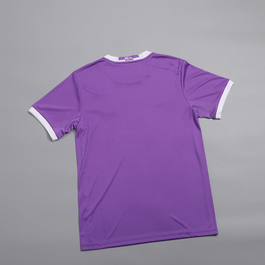 Retro Men's Real Madrid 2016/17 Away Soccer Jersey product view 2