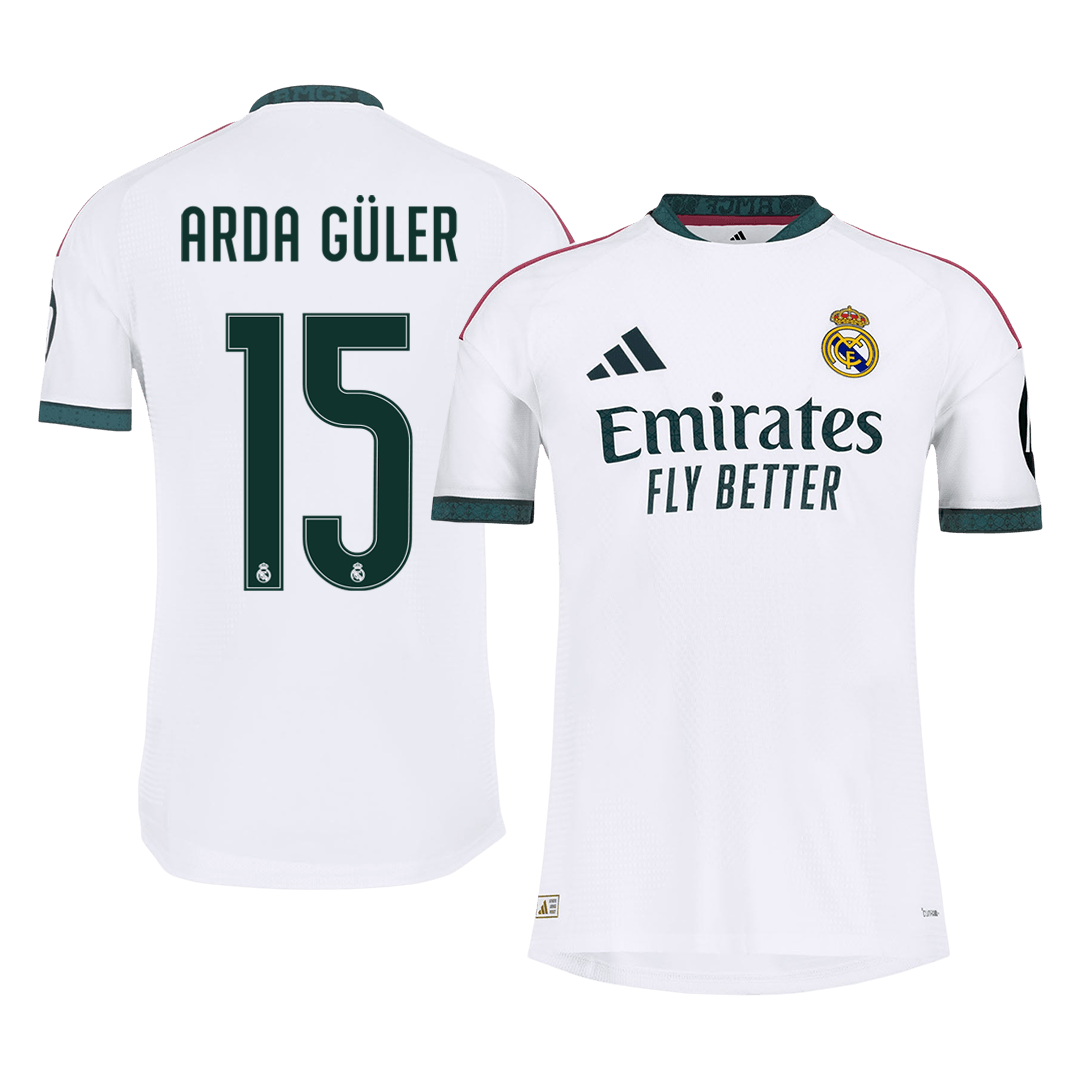 ARDA GÜLER #15 Men's Real Madrid 2026/27 Player Version Home Soccer Jersey product view 1