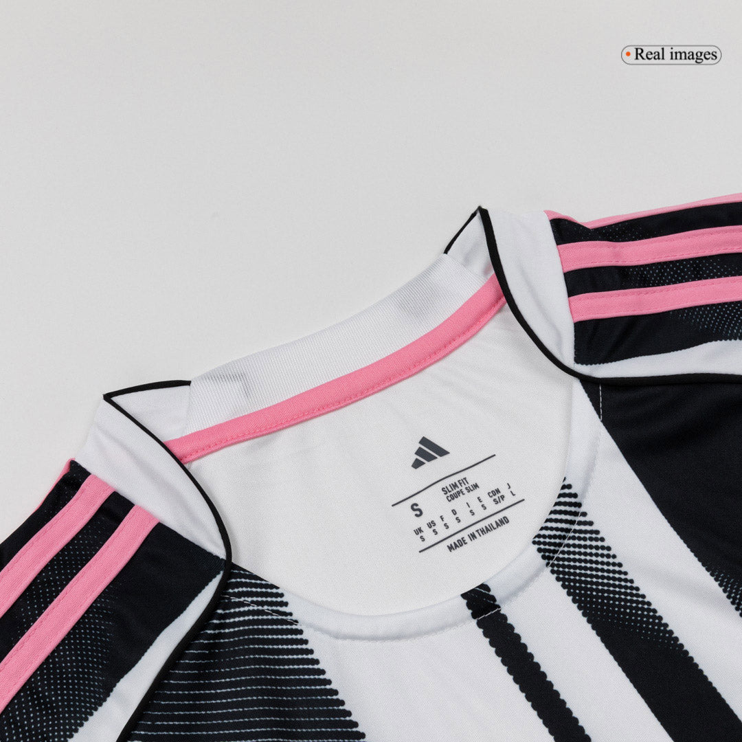 Men's Juventus 2025/26 Home Long Sleeve Soccer Jersey product view 6