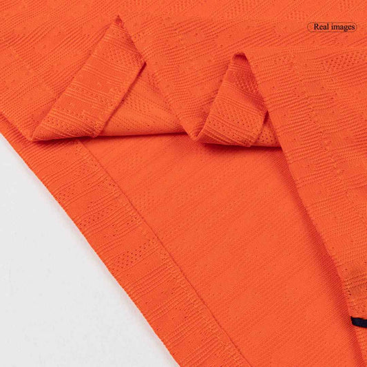 VIRGIL #4 Men's Netherlands World Cup 2026 Player Version Home Soccer Jersey - Slim Fit product view 2