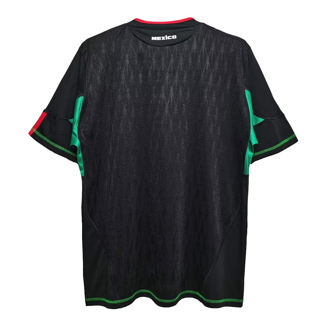 Retro Men's Mexico 2010 Away Soccer Jersey product view 10