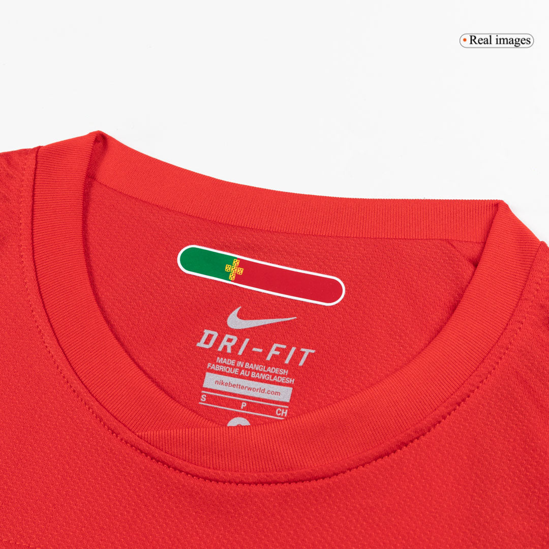 Retro Men's Portugal 2010 Home Soccer Jersey product view 8