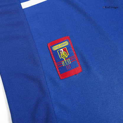Retro Men's France 1998 Home Soccer Jersey product view 3