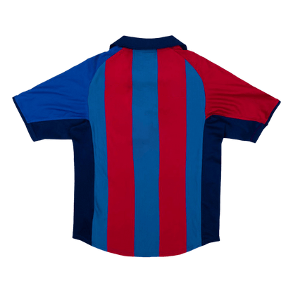 Retro Men's Barcelona 2001/02 Home Soccer Jersey product view 8