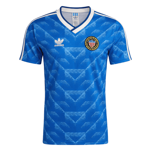 Retro Men's USA 1988 Away Soccer Jersey product view 1