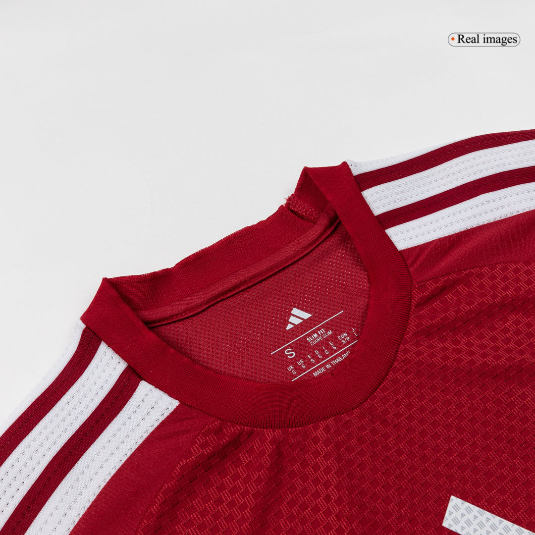 Men's Hungría World Cup 2026 Player Version Home Soccer Jersey - Slim Fit product view 9