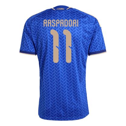 RASPADORI #11 Men's Italy World Cup 2026 Home Soccer Jersey Premium product view 8