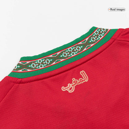 Men's Morocco World Cup 2026 Home Soccer Jersey product view 2