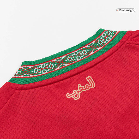 Men's Morocco World Cup 2026 Home Soccer Jersey product view 2