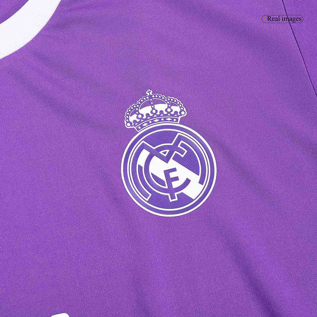 Retro RONALDO #7 Men's Real Madrid 2016/17 Away Long Sleeve Soccer Jersey product view 7