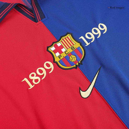Retro RIVALDO #11 Men's Barcelona 1999/00 Home Soccer Jersey product view 5