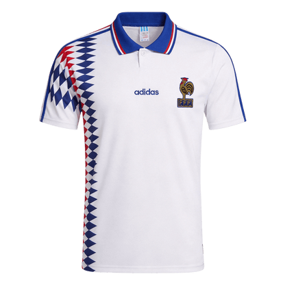 Retro Men's France 1994 Away Soccer Jersey product view 1