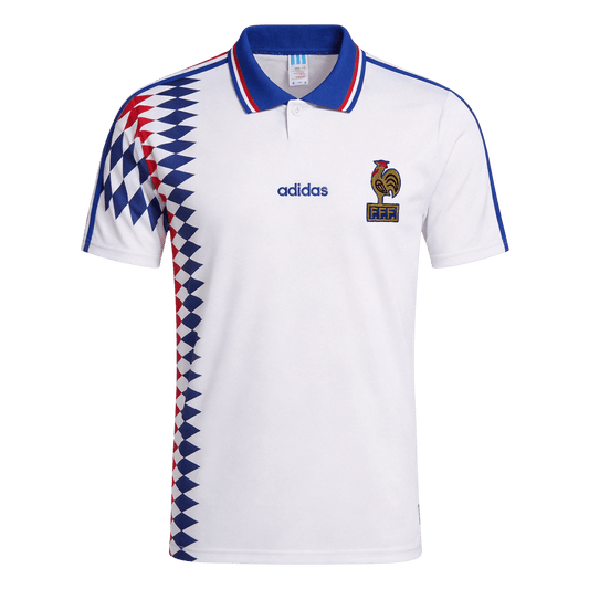 Retro Men's France 1994 Away Soccer Jersey product view 1