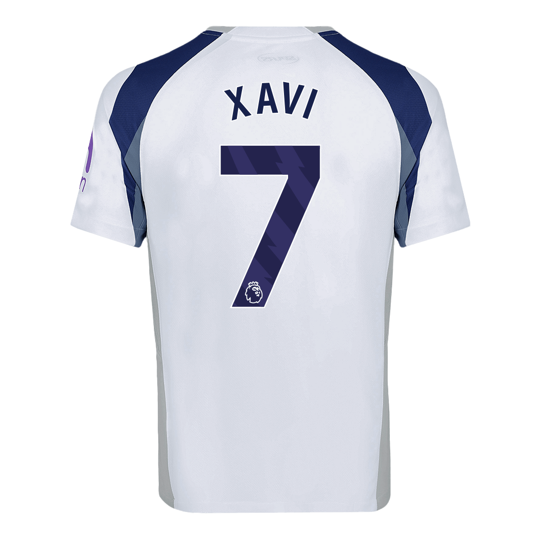 XAVI #7 Men's Tottenham Hotspur 2025/26 Home Soccer Jersey product view 9