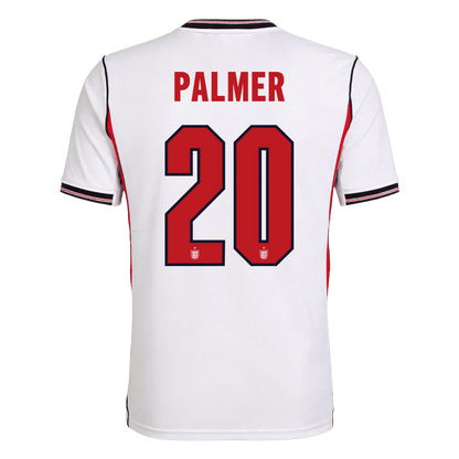 PALMER #20 Men's England World Cup 2026 Home Soccer Jersey product view 3