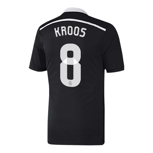 Retro KROOS #8 Men's Real Madrid 2014/15 Third Away Soccer Jersey