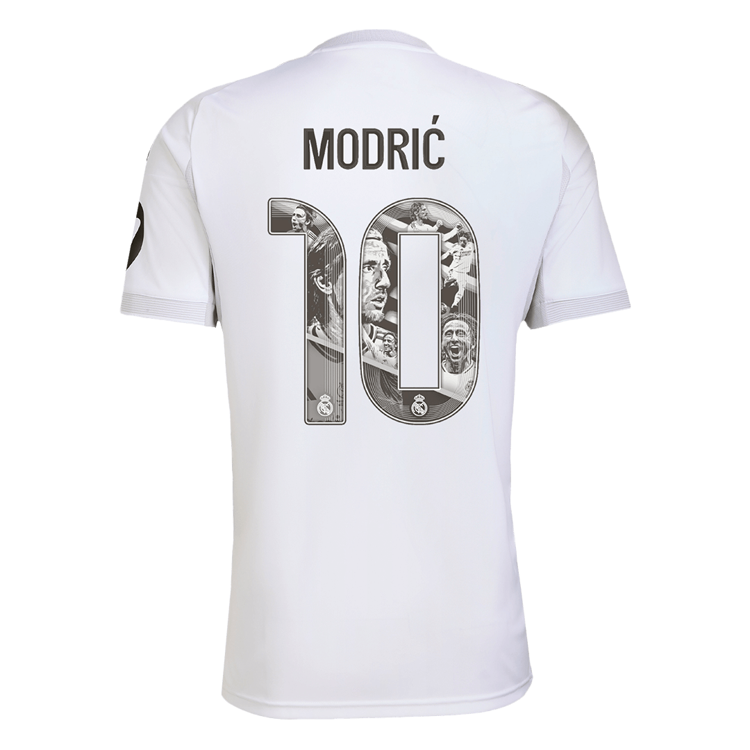 MODRIĆ Special #10 Men's Real Madrid 2025/26 Home Soccer Jersey Premium product view 9