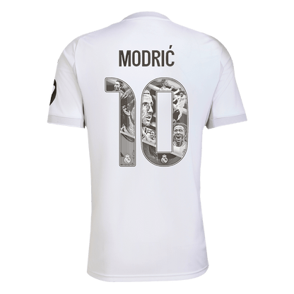 MODRIĆ Special #10 Men's Real Madrid 2025/26 Home Soccer Jersey Premium product view 9
