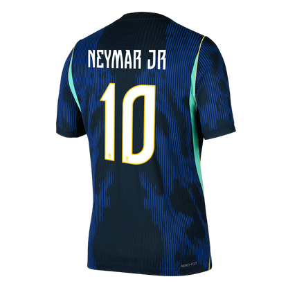 NEYMAR JR #10 Men's Brazil World Cup 2026 Player Version Away Soccer Jersey - Slim Fit product view 3