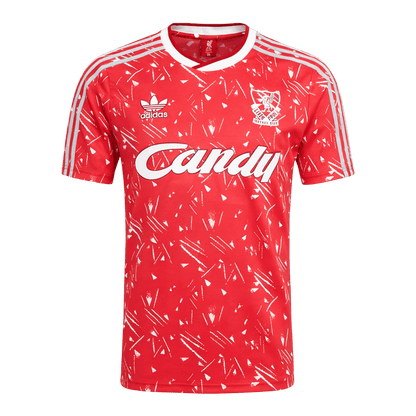 Retro Men's Liverpool 1989/91 Home Soccer Jersey product view 1