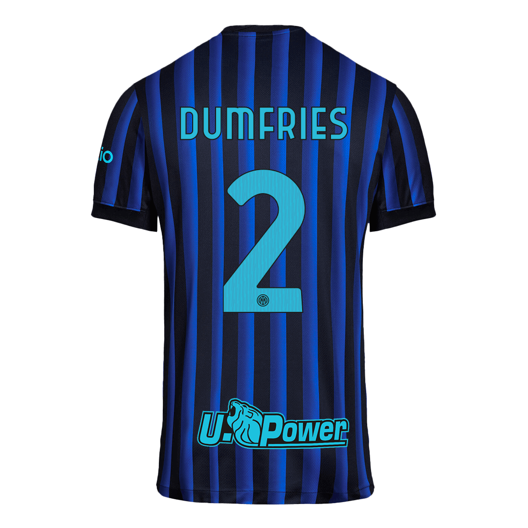 DUMFRIES #2 Men's Inter Milan 2025/26 Home Soccer Jersey product view 11