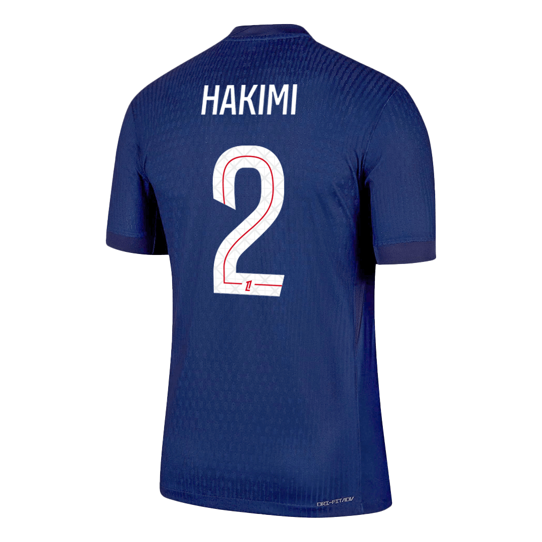 HAKIMI #2 Men's PSG 2025/26 Player Version Home Soccer Jersey - Slim Fit product view 9