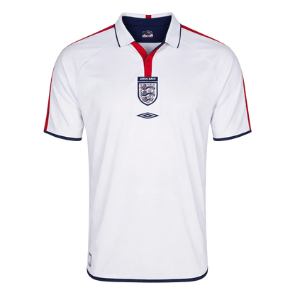 Retro Men's England 2004 Home Soccer Jersey product view 1