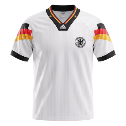 Retro Men's Germany 1992 Home Soccer Jersey product view 1