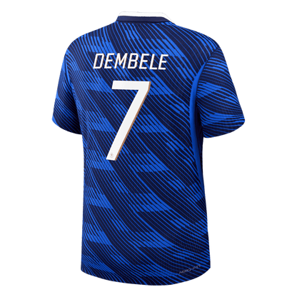 DEMBELE #7 Men's France World Cup 2026 Player Version Home Soccer Jersey - Slim Fit product view 9