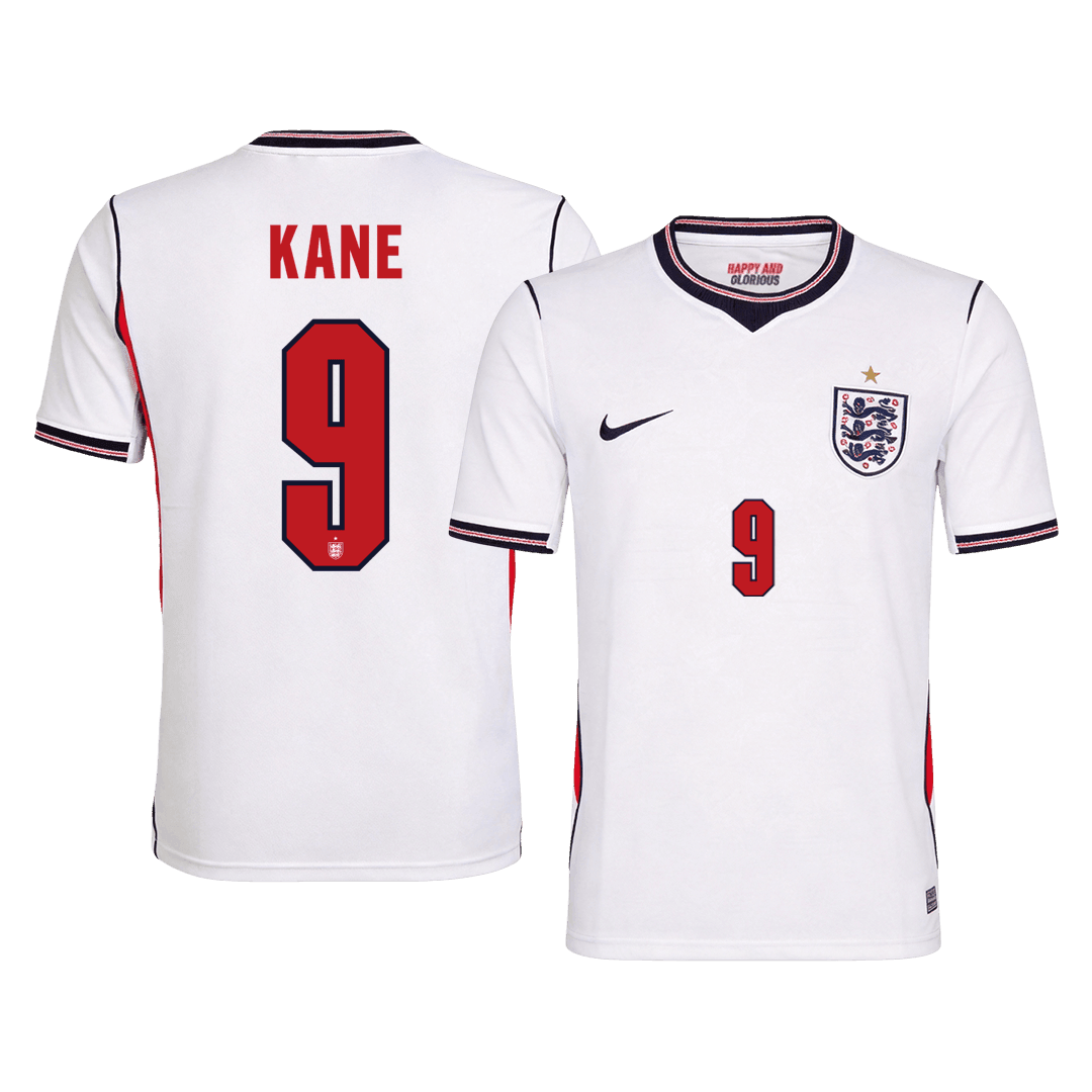 KANE #9 Men's England World Cup 2026 Home Soccer Jersey product view 1