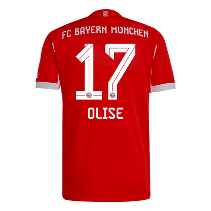 OLISE #17 Men's Bayern Munich 2025/26 Player Version Home Soccer Jersey - Slim Fit product view 12