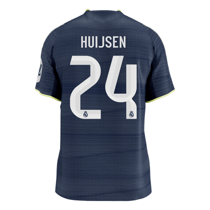 HUIJSEN #24 Men's Real Madrid 2025/26 Player Version Away Soccer Jersey - Slim Fit Premium product view 9
