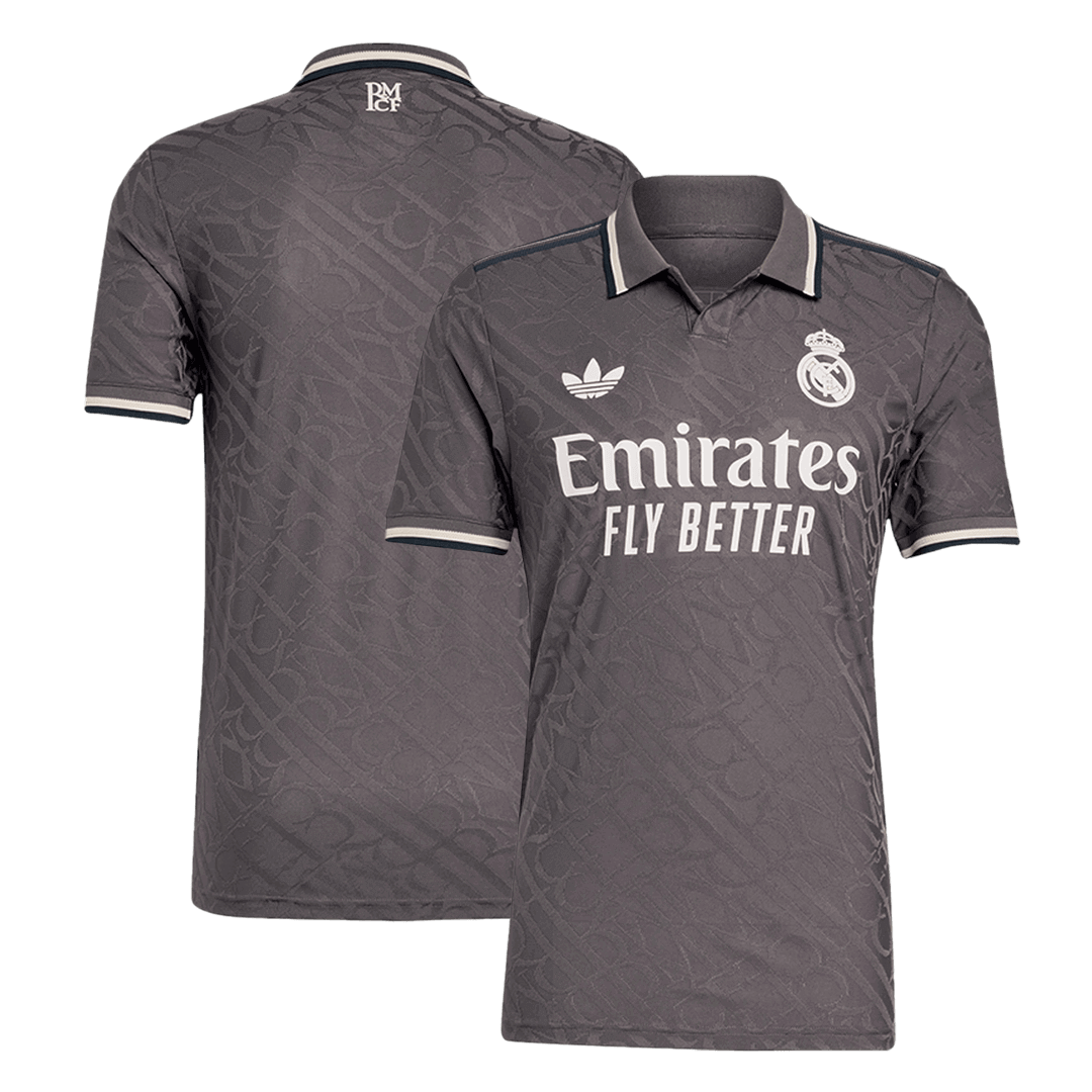 Player Version Real Madrid Jersey Custom Soccer Jersey Third Away 2024/25