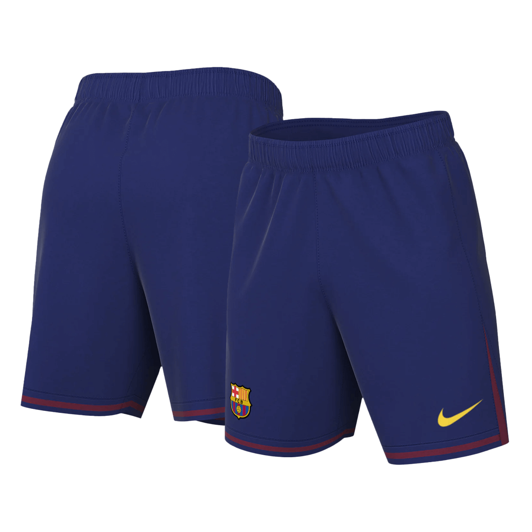 Men's Barcelona 2025/26 Home Soccer Jersey Kit [PREMIUM]