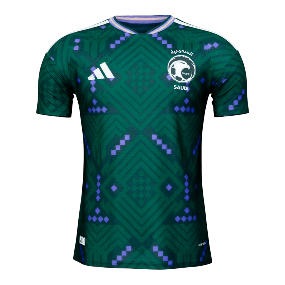 Men's Saudi Arabia World Cup 2026 Player Version Home Soccer Jersey - Slim Fit product view 1