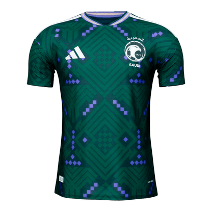 Men's Saudi Arabia World Cup 2026 Player Version Home Soccer Jersey - Slim Fit product view 1