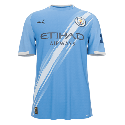 Men's Manchester City 2025/26 Home Soccer Jersey Premium product view 1